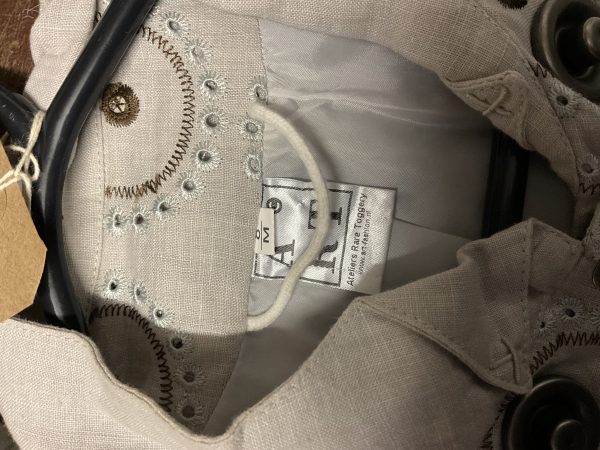 Atelliers Rare Toggery Eyelet detail Coat - Image 7