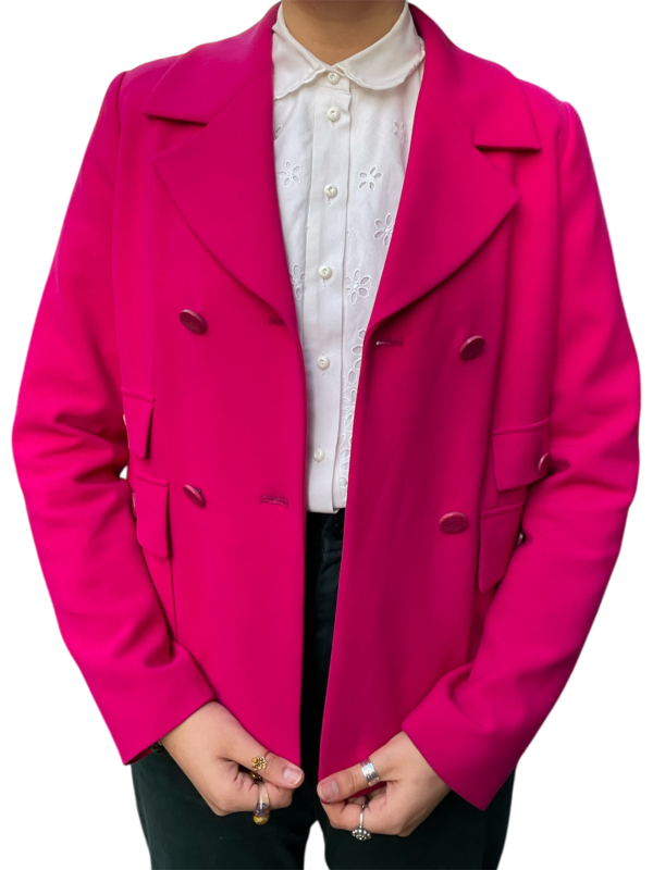 Bright Fuchsia Pink Blazer NVSCO