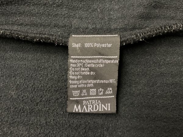 Patria Mardini Waffle cardigan with Leather elbow pads - Image 8