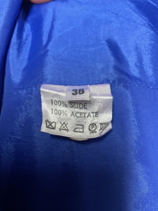 Pure Silk 80's Style Dress - Image 8