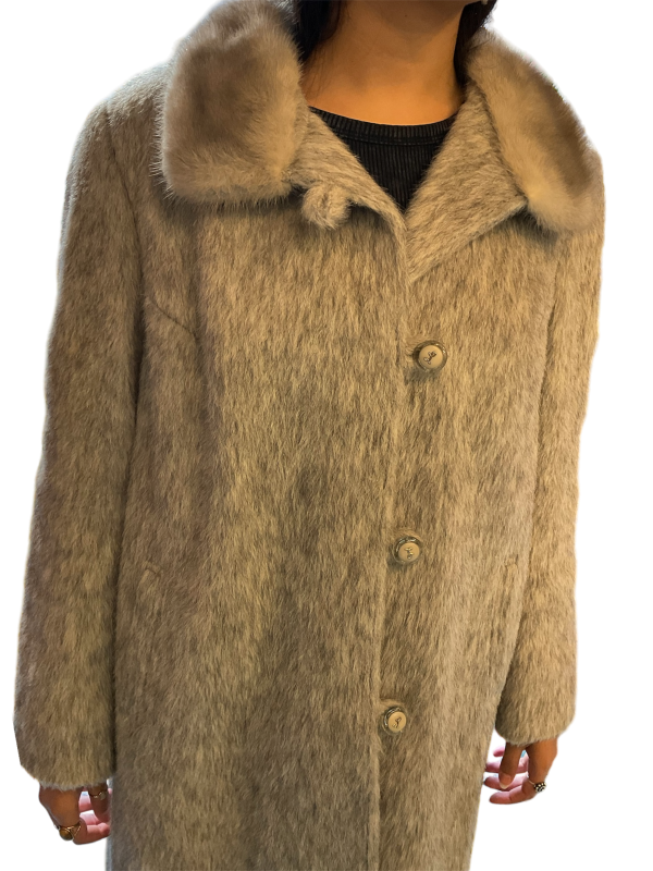 Karl Lorenz Llama Fur Coat - Image 2