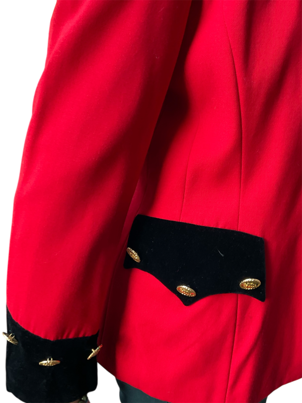 Escada Red Blazer - Image 4