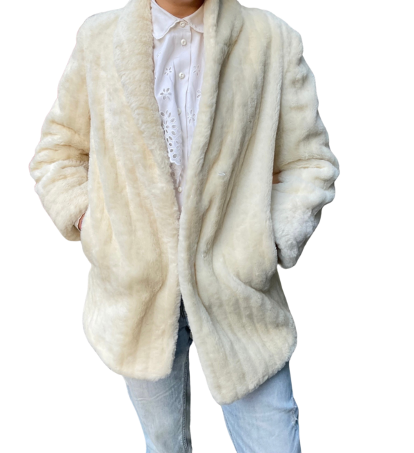 Alpaca fur coat