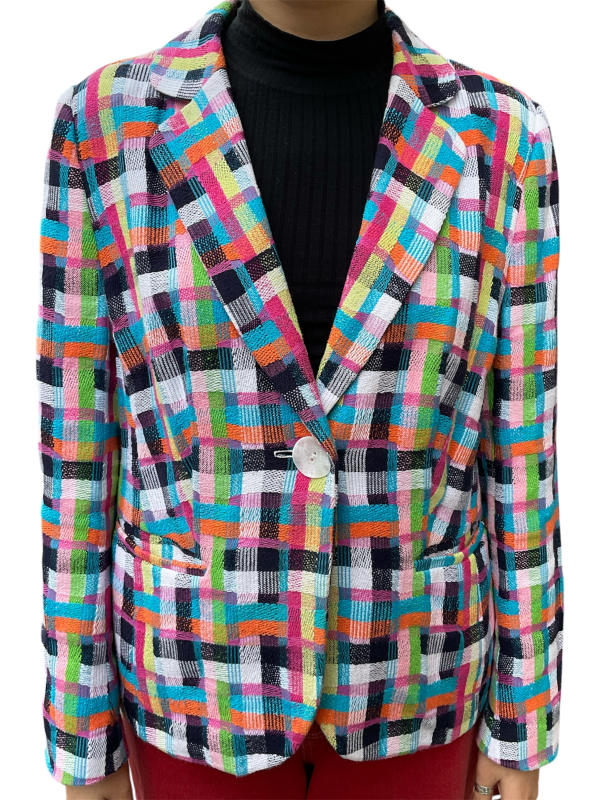 Alexander Madras Blazer - Image 3