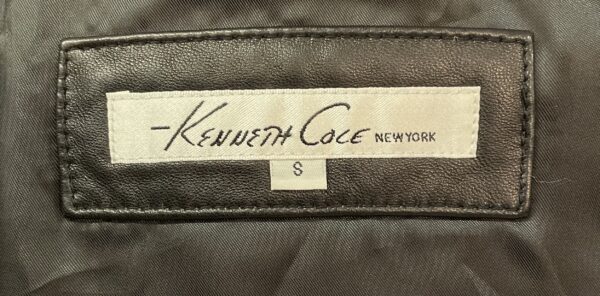 Kenneth Cole Leather Coat - Image 5