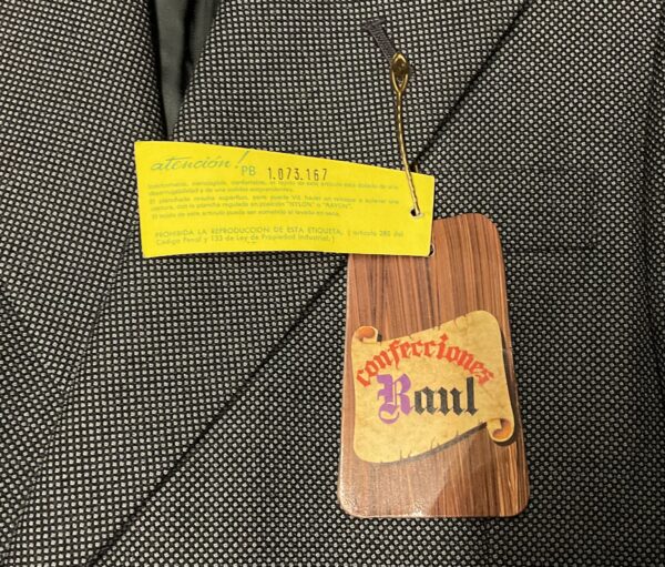 Raul Grey Patterned Blazer - Image 6