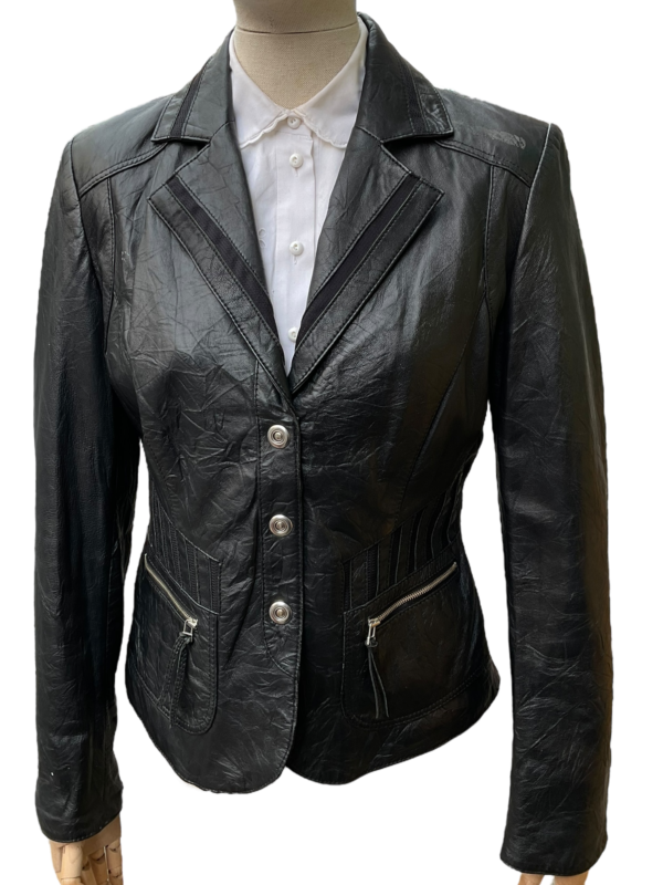 Biba lamb leather jacket