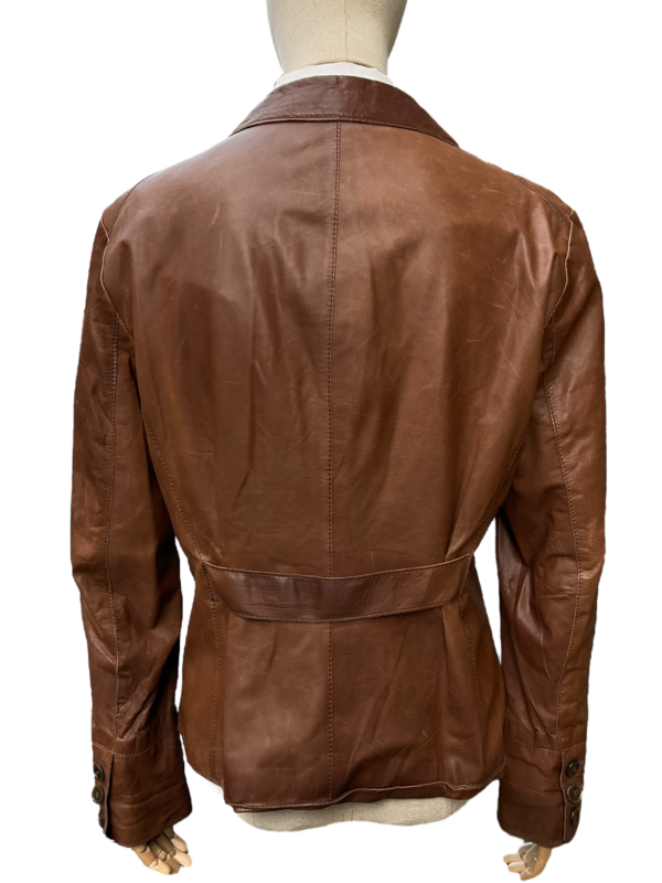 Hugo boss leather blazer - Image 4