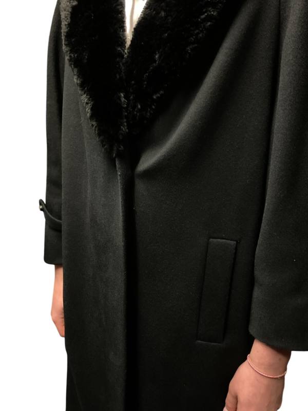 Normant trench with fur collar - Image 3