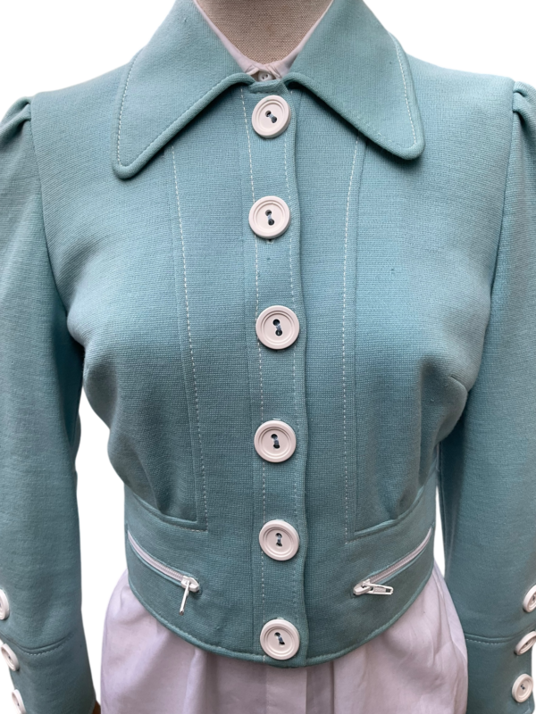 60s light blue jacket - Image 3