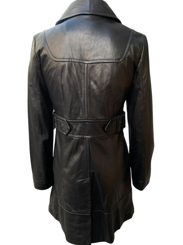 Kenneth Cole Leather Coat - Image 2