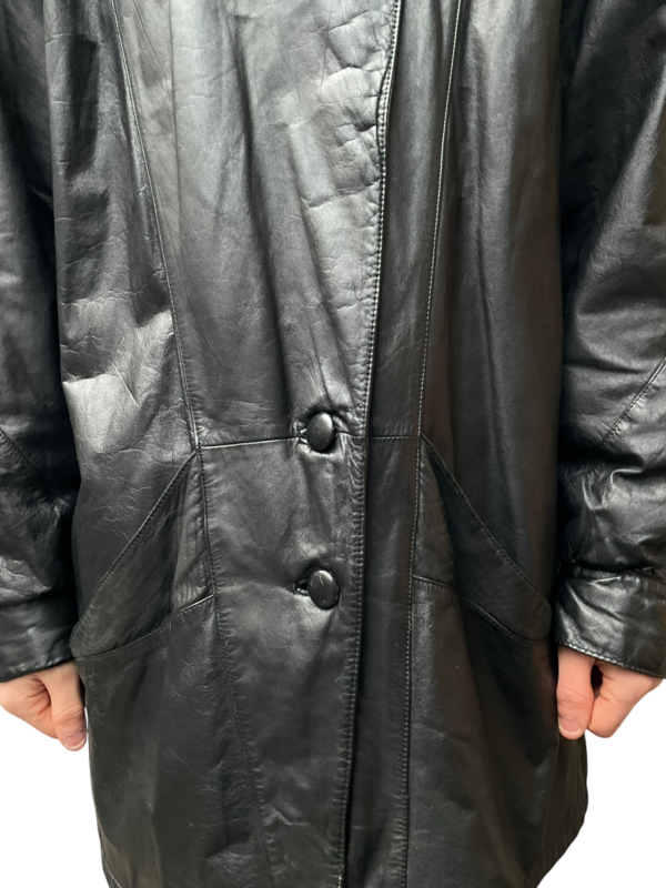 Donar  Nappa Leather Coat - Image 7