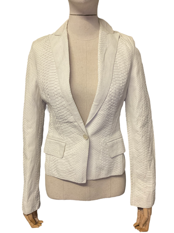 Hugo Boss Snake Leather Jacket