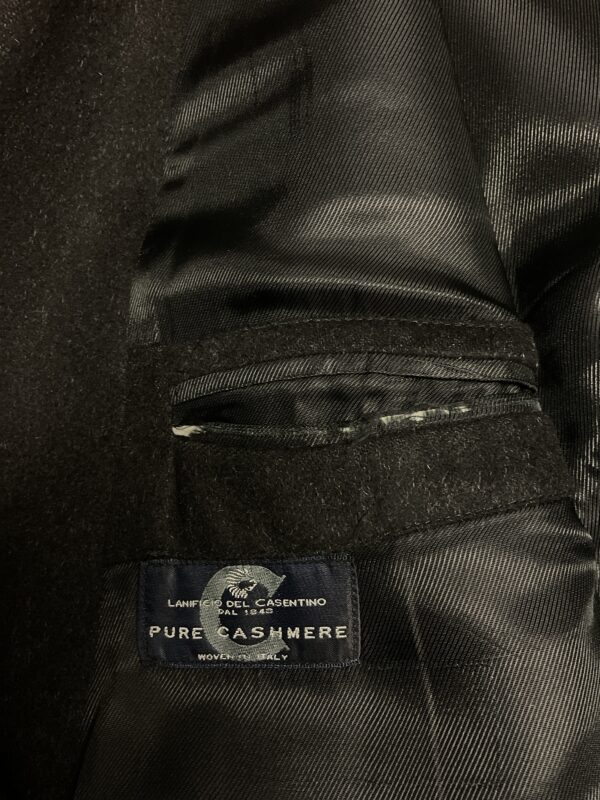 Black Pure Cashmere Blazer - Image 7
