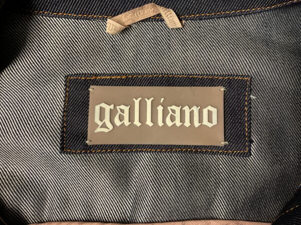 Deadstock Galliano Jean jacket - Image 6