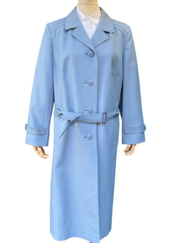 Adler qualitat Blue trench coat