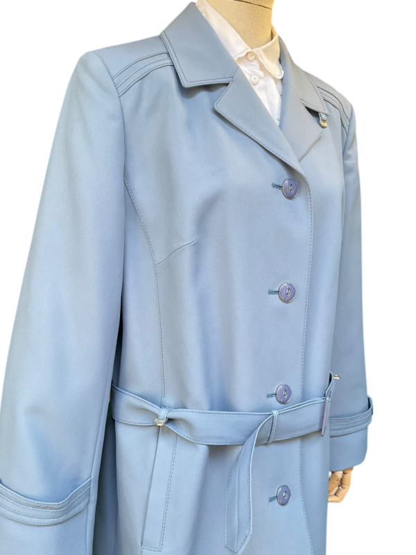 Adler qualitat Blue trench coat - Image 4