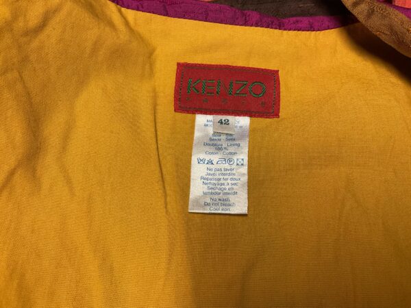 Kenzo Colourful Silk Waistcoat - Image 5