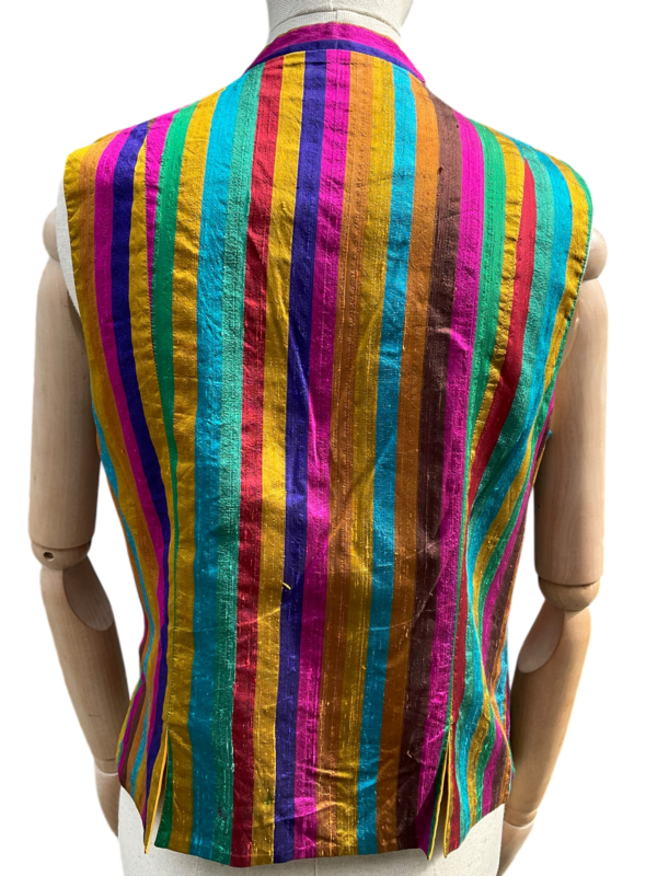 Kenzo Colourful Silk Waistcoat - Image 2
