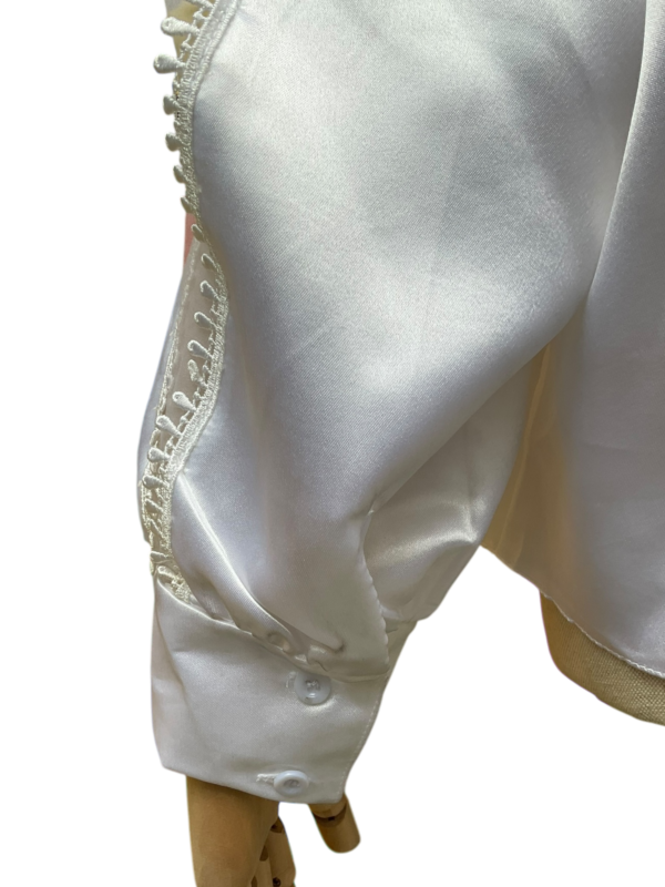 Pearlescent White Blouse - Image 3