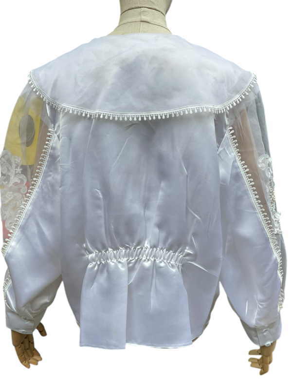 Pearlescent White Blouse - Image 2