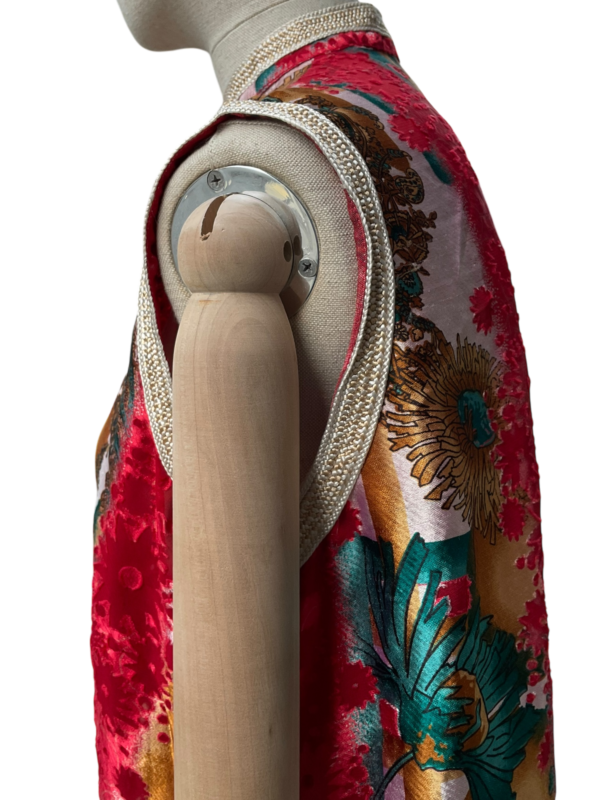 Floral Silk Vest - Image 5