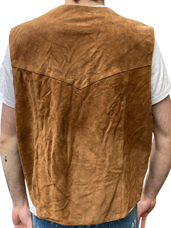 Leather Waistcoat - Image 2