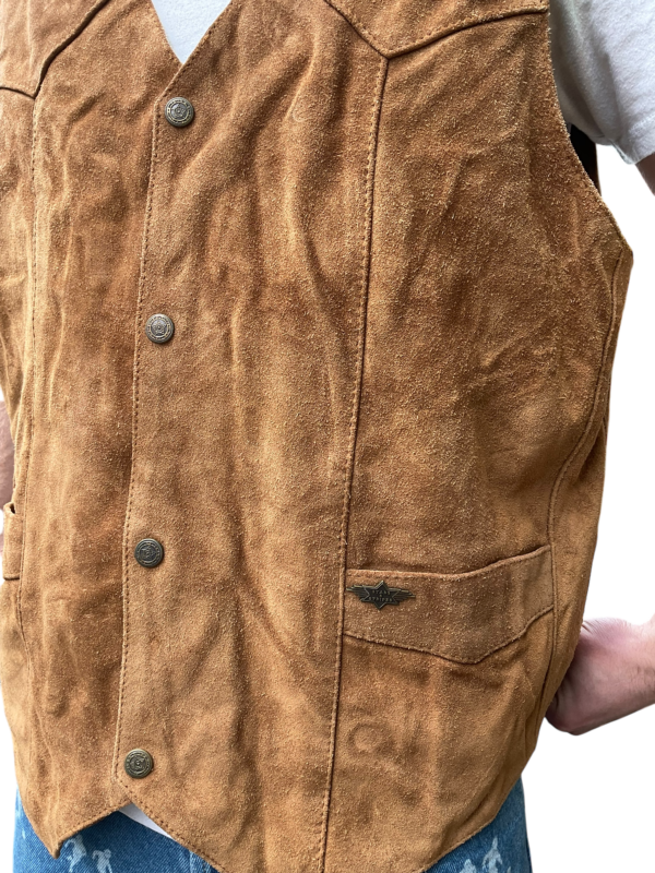 Leather Waistcoat - Image 4