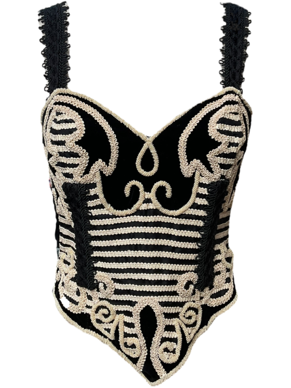 Ella Singh Silk Bustier Top