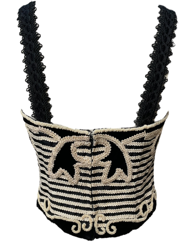 Ella Singh Silk Bustier Top - Image 2