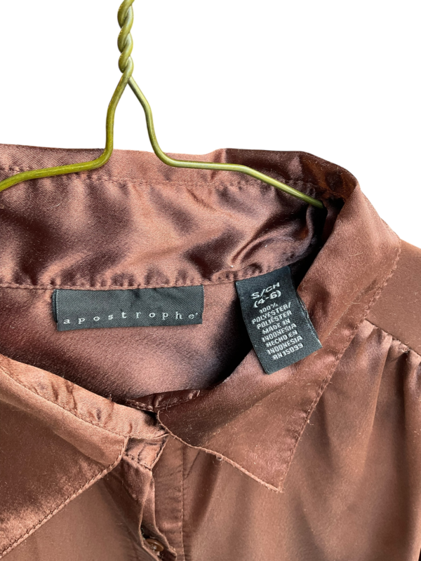 Apostrophe Maroon Shirt - Image 3