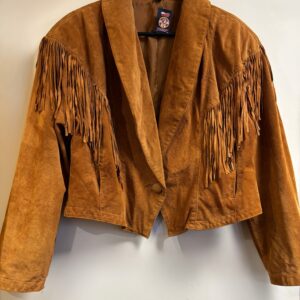 Suede Fringe Jacket